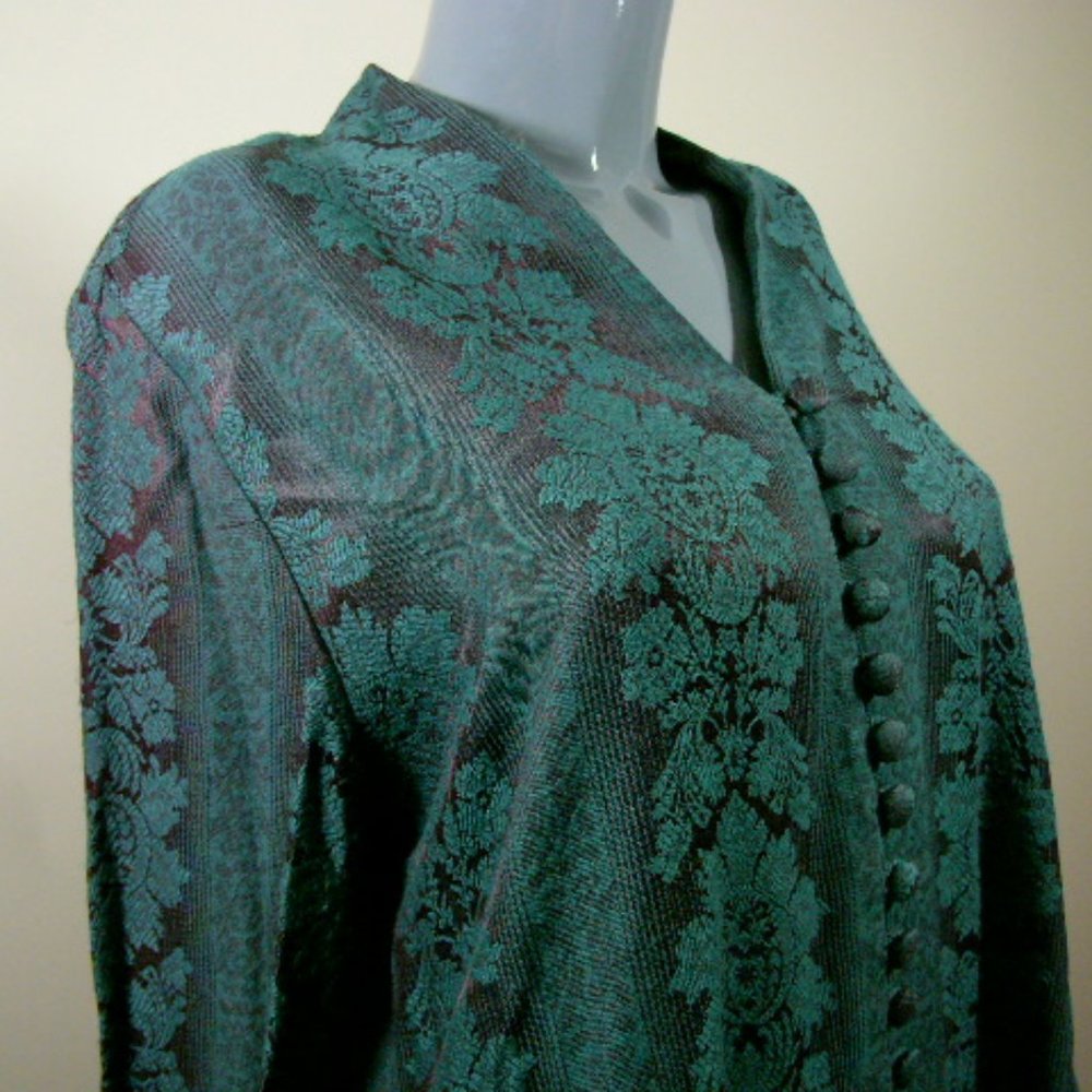 Rabbit Rabbit Rabbit Designs Button Down Blouse -… - image 1